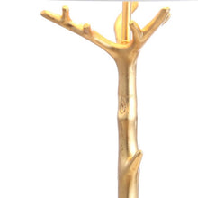 Load image into Gallery viewer, 34" Gold Novelty Table Lamp With Empire Shade