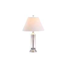 Load image into Gallery viewer, Set of Two 29" Silver Novelty Table Lamps With Empire Shades