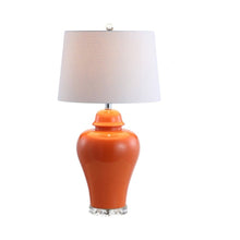 Load image into Gallery viewer, Set of Two 27" Clear Novelty Table Lamps With Globe Shades