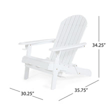 Load image into Gallery viewer, Zenithia - Outdoor Foldable Adirondack Chair With 2 Cup Holders