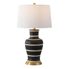 Load image into Gallery viewer, 29" Gold Urn Table Lamp With Drum Shade