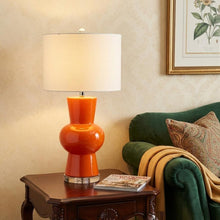 Load image into Gallery viewer, 29" Clear Novelty Table Lamp With Drum Shade