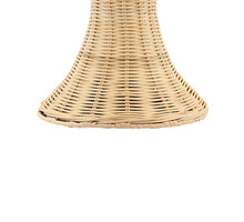 Load image into Gallery viewer, 22" Light Brown Table Lamp With Globe Shade