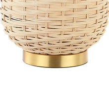 Load image into Gallery viewer, 25" Gold Urn Table Lamp With Empire Shade