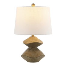 Load image into Gallery viewer, 22" Golden Brown Novelty Table Lamp With Empire Shade