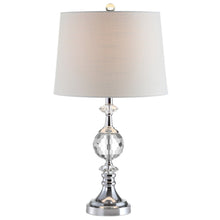 Load image into Gallery viewer, 26" Silver Urn Bedside Lamp With Empire Shade