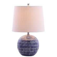 Load image into Gallery viewer, 21" Clear Novelty Table Lamp LED With Drum Shade