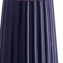 Load image into Gallery viewer, 29" Navy Blue And Gold Table Lamp With Drum Shade