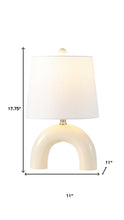 Load image into Gallery viewer, Set of Two 18" Clear Novelty Table Lamps With Empire Shades