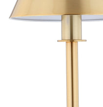 Load image into Gallery viewer, 26" Gold Novelty Table Lamp LED With Drum Shade