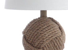 Load image into Gallery viewer, 18" Clear Novelty Table Lamp LED With Globe Shade