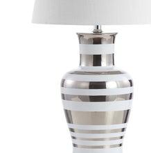 Load image into Gallery viewer, 29" Silver Urn Table Lamp With Empire Shade