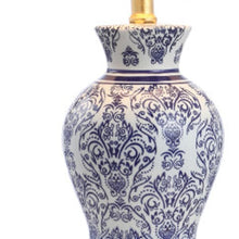Load image into Gallery viewer, Set of Two 21" Gold Novelty Table Lamps LED With Empire Shades
