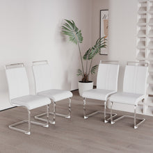 Load image into Gallery viewer, Modern Dining Chairs With Padded Seat, High Back