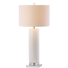 Load image into Gallery viewer, 32" Silver Novelty Table Lamp LED With Drum Shade