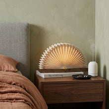 Load image into Gallery viewer, 10" Natural Geometric Table Lamp With Novelty Shade
