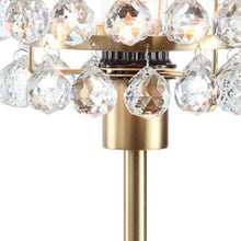Load image into Gallery viewer, 25" Gold Novelty Table Lamp With Drum