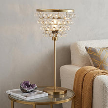 Load image into Gallery viewer, 25" Gold Novelty Table Lamp With Drum