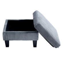 Load image into Gallery viewer, L-Shaped Sectional Sofa With Padded Cashmere, Space Saving Design For Living Rooms & Apartments - Gray