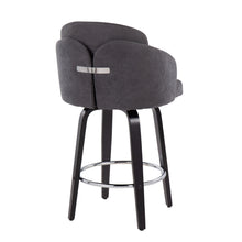 Load image into Gallery viewer, Dahlia - Contemporary Counter Stool Round Footrest (Set of 2)