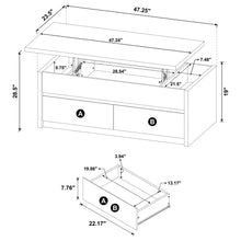 Load image into Gallery viewer, Canyon - Lift Top Coffee Table Set