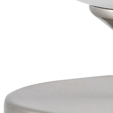 Load image into Gallery viewer, 6" Nickel Novelty USB Table Lamp With Globe Shade