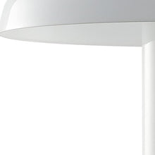 Load image into Gallery viewer, 11" White Novelty USB Table Lamp LED With Globe Shade