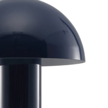 Load image into Gallery viewer, 11" Blue Novelty USB Table Lamp With Globe Shade