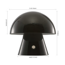 Load image into Gallery viewer, 7" Clear Novelty USB Table Lamp With Globe Shade
