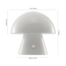 Load image into Gallery viewer, 7" Clear Novelty USB Table Lamp With Globe Shade