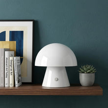 Load image into Gallery viewer, 7" Clear Novelty USB Table Lamp With Globe Shade