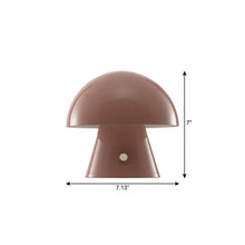 Load image into Gallery viewer, 7" Clear Novelty USB Table Lamp With Globe Shade
