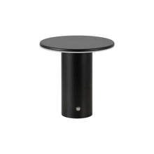 Load image into Gallery viewer, Set of Two 8" Clear USB Table Lamps LED