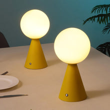 Load image into Gallery viewer, Set of Two 12" Clear Lighthouse USB Table Lamps