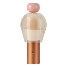 Load image into Gallery viewer, 11" Copper USB Table Lamp LED