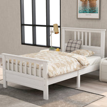 Load image into Gallery viewer, Platform Bed With Paneled Headboard And Footboard