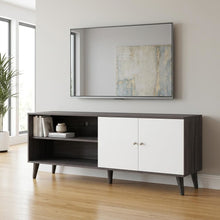 Load image into Gallery viewer, Amidon - TV Stand, With 2 Storage Shelves And 1 Cabinet