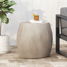 Load image into Gallery viewer, Outdoor Oval Shaped Side Table
