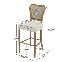 Load image into Gallery viewer, Barstool (Set of 2) - Dark Brown