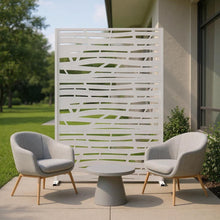 Load image into Gallery viewer, Three Panel Screen Room Divider (720056) - White