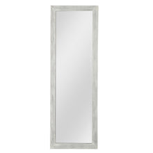 Load image into Gallery viewer, Brushed Wooden Mirror - White