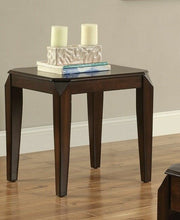Load image into Gallery viewer, 23" Solid Wood End Table - Dark Brown