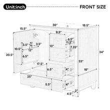 Load image into Gallery viewer, Freestanding Bathroom Vanity With Sink, Soft Close Doors & Drawers, Ample Storage - Wood