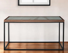 Load image into Gallery viewer, Genuine Marble Frame Console Table - Brown White And Black