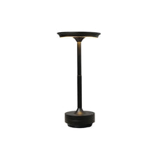 Load image into Gallery viewer, 11" Black Round Desk Lamp