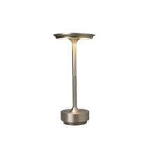 Load image into Gallery viewer, 11" Silver Round Table Lamp