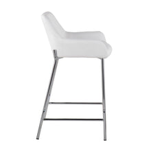 Load image into Gallery viewer, Daniella - Stylish Contemporary Fixed Height Counter Stool (Set of 2)