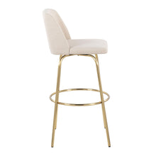 Load image into Gallery viewer, Toriano - Contemporary Fixed Height Barstool With Swivel And Round Footrest (Set of 2)