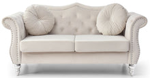Load image into Gallery viewer, Stylish Flared Arm Loveseat