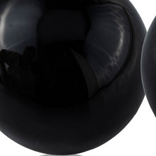Load image into Gallery viewer, Decorative Orb Tabletop Sculptures (Set of 2) - Black
